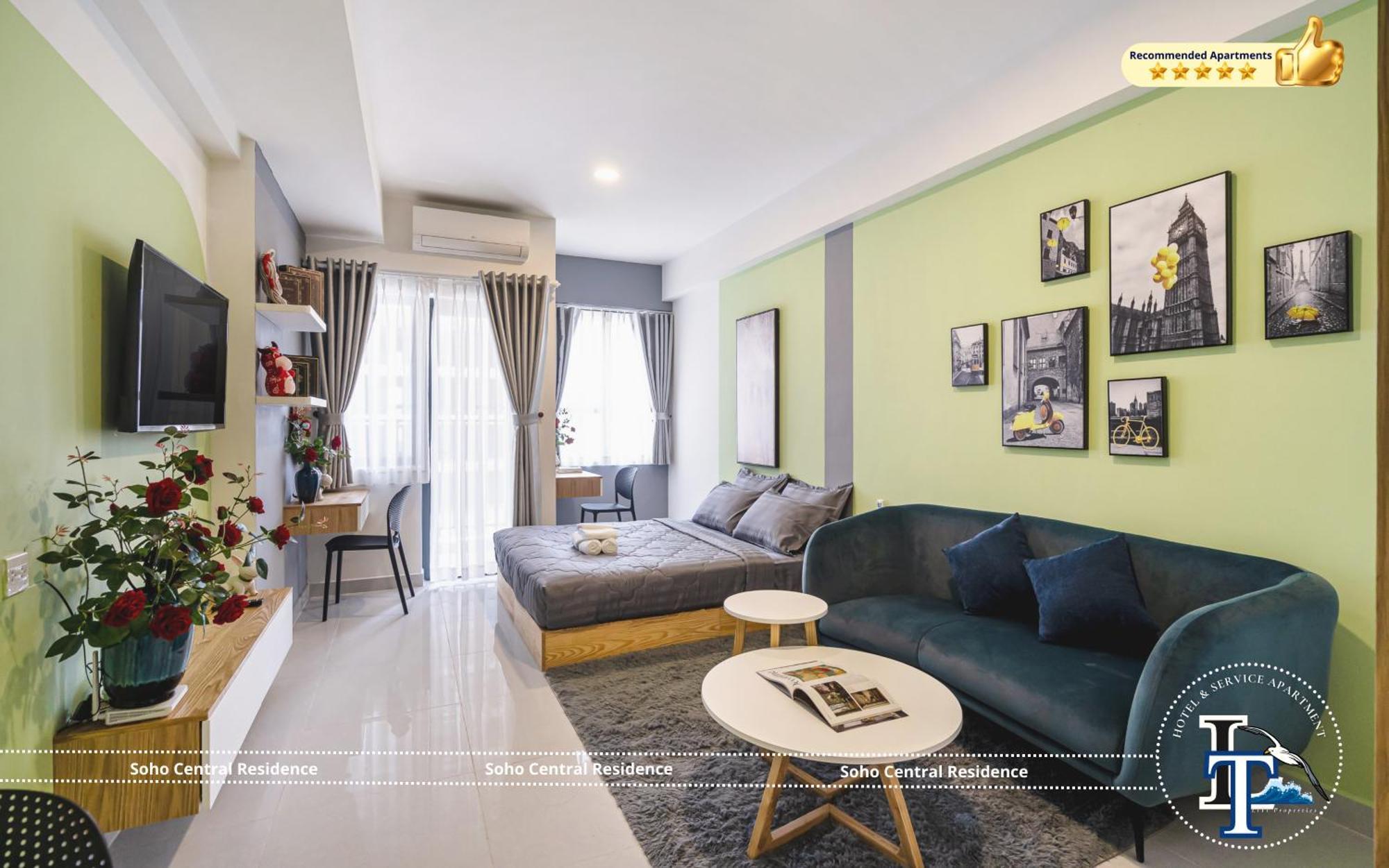 Soho Central Residence - City View - District 1 Хошимін Екстер'єр фото